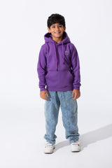 Boy's Slim Fit Hoodie Sweatshirt With A Front Kangaroo Pocket And Long Sleeves