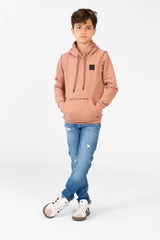Boy's Comfort Fit Hoodie Sweatshirt With A Front Pocket