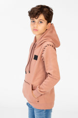 Boy's Comfort Fit Hoodie Sweatshirt With A Front Pocket