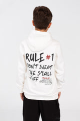 Boy's Hoodie Sweatshirt With Kangaroo Pocket And Print