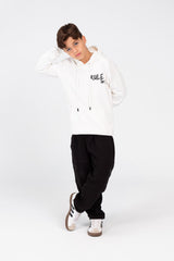 Boy's Hoodie Sweatshirt With Kangaroo Pocket And Print