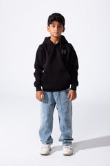 Boy's Tomato Slim Fit Milton Long Sleeves Hoodie Sweatshirt With Front Kangaroo Pocket