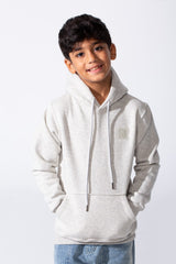 Boy's Tomato Slim Fit Milton Long Sleeves Hoodie Sweatshirt With Front Kangaroo Pocket