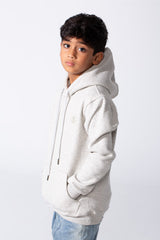 Boy's Tomato Slim Fit Milton Long Sleeves Hoodie Sweatshirt With Front Kangaroo Pocket