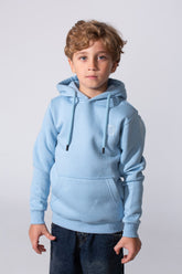 Boy's Tomato Slim Fit Hoodie Sweatshirt With Kangaroo Pocket And Long Sleeves