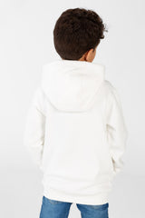 Boy's Sweatshirt With Full Zip And Front Pockets