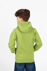 Boy's Tomato Full Zip Hood Sweatshirt