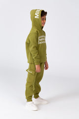 Boy's Winter Printed Training Suit In Milton Material