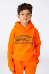 Boy's Winter Printed Training Suit In Milton Material