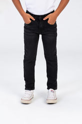 Boys Jeans Used Pants With Badge Tomato On The Back