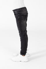 Boy's Jeans Pants With Basic Details And Five Pockets