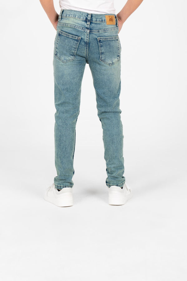 Boy's Tomato Used Slim Fit Jeans Pants