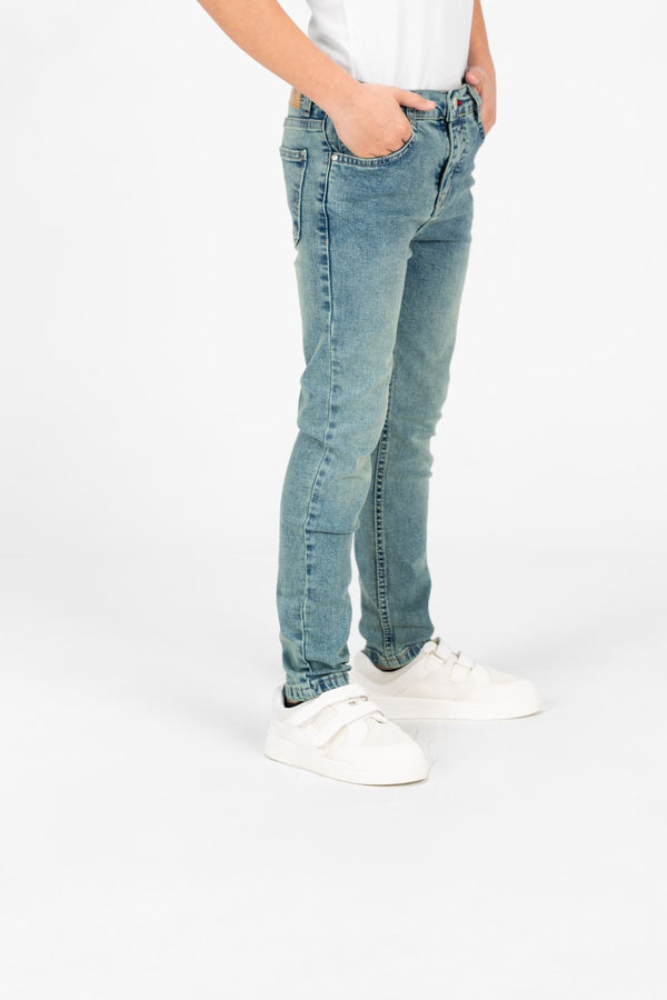 Boy's Tomato Used Slim Fit Jeans Pants