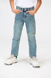 Boys Jeans With Five Pockets And Practical Material