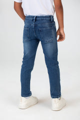 Boys Jeans With Five Pockets And Practical Material