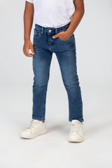 Boys Jeans With Five Pockets And Practical Material