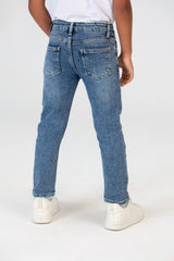 Boys Jeans With Five Pockets And Practical Material