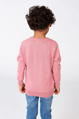 Boy's Checked Pullover With A Round Neck And Comfortable Cotton Material