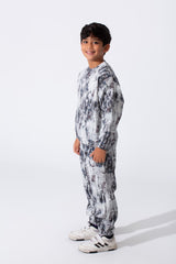 Boy's Two Pieces Milton Outfit Slim Fit Crew Neck