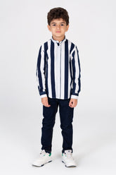 Boy's Basic Style Regular Fit Short Sleeves Shirt Unique Style