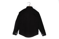Boy's Classic Long Sleeves Regular Fit Made Of Soft Cotton Shirt