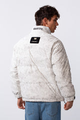Men's Marble Wash Zip-Up Lightweight Jacket