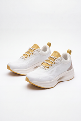 Women's Tomato Store Air Lift Runner Sneakers Smooth Molded Upper With Micro Perforation Texture Contrast Rope Duck Shoes