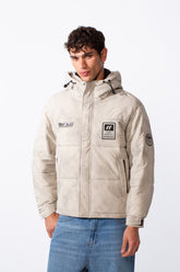 Men's Cloud Wash Zip Waterproof Hood Jacket