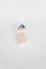 حذاء رياضي للبنات بنعل مسطح فريد بألوان متعددة