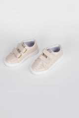 حذاء رياضي كاجوال للبنات من الجلد بأسلوب فاخر