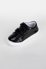 Girl's Leather Casual Sneaker Shoes Premium Style