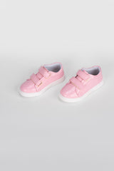 Girl's Leather Casual Sneaker Shoes Premium Style
