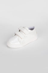 Girl's Leather Casual Sneaker Shoes Premium Style