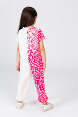 طقم صيفي للبنات مميز بخامة مريحة