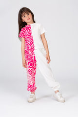 طقم صيفي للبنات مميز بخامة مريحة