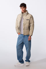 Men's Tomato Marble Wash Zip Bomber Waterproof Jacket