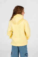 Girl's Front Print Hoodie Sweatshirt With Kangaroo Pocket
