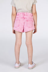 Girls Used Slouchy Jeans Shorts With Five Pockets
