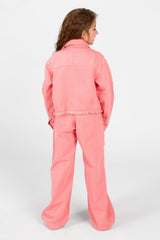 Girl's Modern Slouchy Jeans Outfit Set