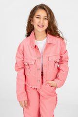 Girl's Modern Slouchy Jeans Outfit Set