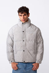 Men's Bomber Waterproof Tomato Unique Cut Jacket