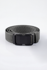 Men’s Tomato Store Modern Web Belt Matte Frame Buckle Smooth Plate Center Secure Mechanism Adjustable
