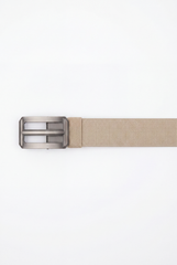 Men’s Tomato Store Double Window Elastic Belt With Woven Stretch Strap Open Frame Buckle
