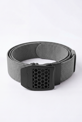 Men’s Tomato Store Core Web Belt Matte Solid Plate Buckle Low Profile Closure Smooth Lock Mechanism