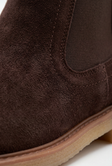 Men's Classic Boots Premium Suede Traditional Elastic Side Panels Shoes
