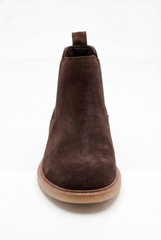 Men's Classic Boots Premium Suede Traditional Elastic Side Panels Shoes