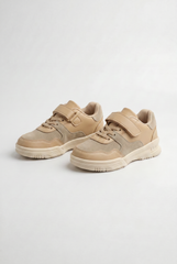 Boy's Tomato Store Strap Sneaker Easy Hook And Loop Closure Lace Detail Shoes