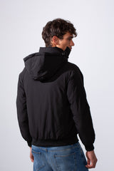 Men's Hooded Casual Utility Waterproof Jacket