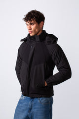 Men's Hooded Long Sleeve Basic Casual Waterproof Jacket