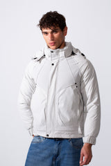 Men's Hooded Long Sleeve Basic Casual Waterproof Jacket